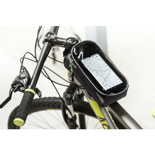 Сумка для велосипеда на раму с отделением для телефона 23*10*11 см COURSE