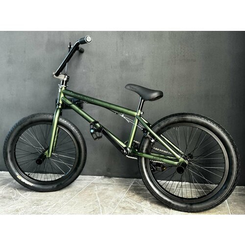 Велосипед BMX Richiesto 20' Рама 20.5' трюковый Подростковый детский Унисекс, зеленый