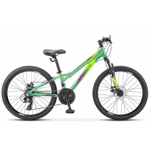 Велосипед подростковый STELS Navigator 460 MD 24' рама 11' K010 Модельный год 2019, зелёный