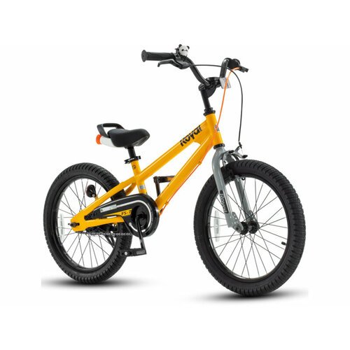 Детский велосипед Royal Baby Freestyle 7th 18, год 2024, цвет Желтый