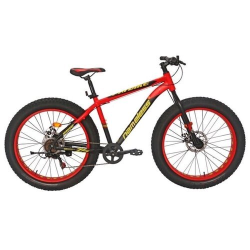 Fat-bike Велосипед Nameless J6800DF-RD/YL, 26, 2021