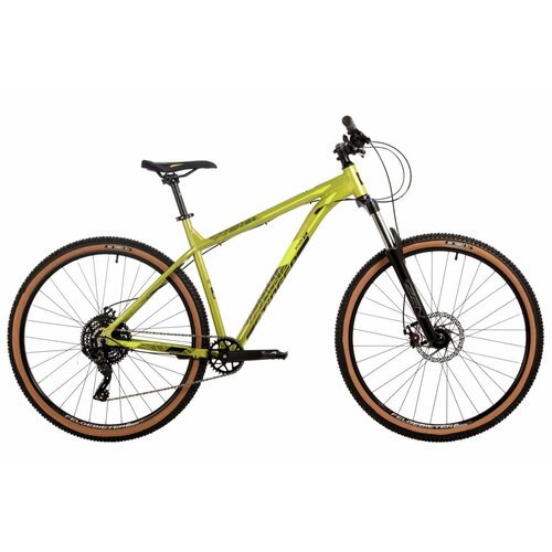 Велосипед STINGER 27.5' PYTHON STD зеленый, алюминий, размер 18'