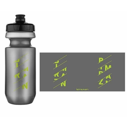 Фляга велосипедная Birzman Water Bottle, 550 мл, Grey, BM20-PO-WB-K-02