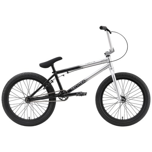 Велосипед BMX TechTeam Twen 20' 2022 серо-черный