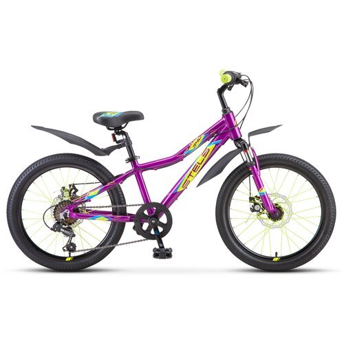Велосипед горный детский Stels 20' Pilot 240 MD V010 LU095869 пурпурный рама 11', колеса 20'