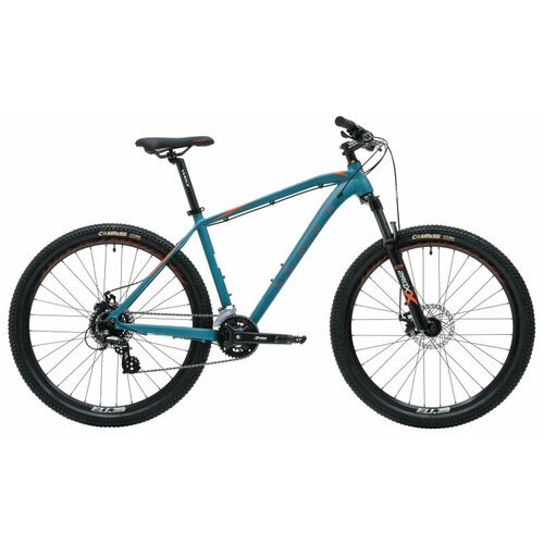Горный велосипед Welt Raven 2.1 D 27 (2024) 18' Бирюзово-оранжевый (165-175 см)