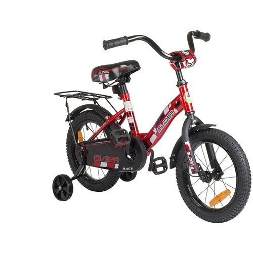 Велосипед 2-х колесный с дополнительными колесами детский. IT106088