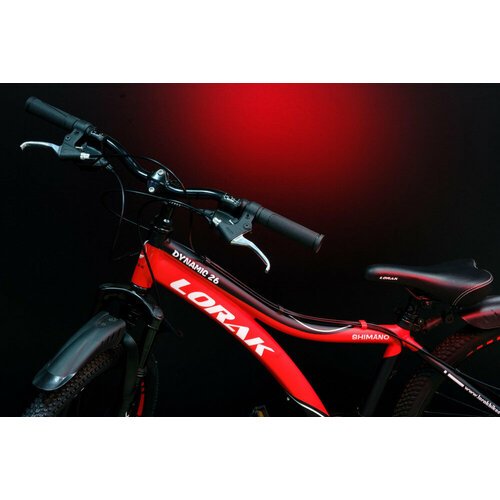 Велосипед LORAK DYNAMIC 26 Чёрный/Красный