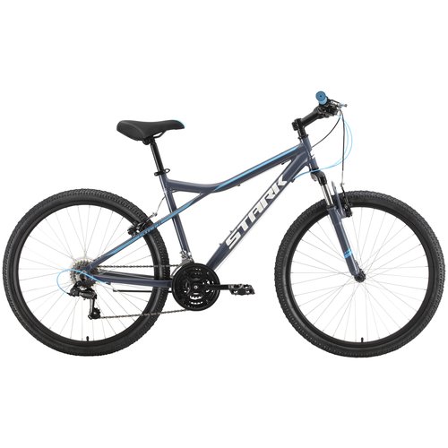 Горный (MTB) велосипед STARK Slash 26.1 V (2022) серый/голубой 18' (требует финальной сборки)