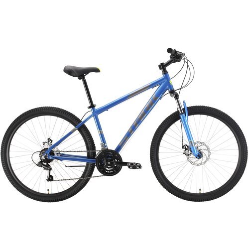 Горный велосипед Stark Tank 27.1 D (2021) 16' Сине-серый (151-165 см)