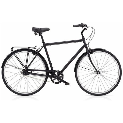 Велосипед городской Electra Loft 7i Matte Black M(В собранном виде)