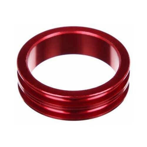 Neco кольцо проставочное 1-1/8'х5мм красное, алюминий