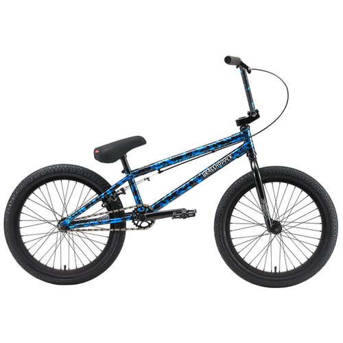 Велосипед BMX Grasshoper 20' сине-черный 2022