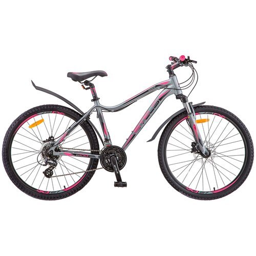 Горный (MTB) велосипед STELS Miss 6100 D 26 V010 (2019) серый/розовый 19' (требует финальной сборки)