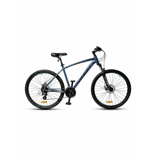 Велосипед взрослый горный 27,5' HORST Messer рама 19' 2023 года синий черный