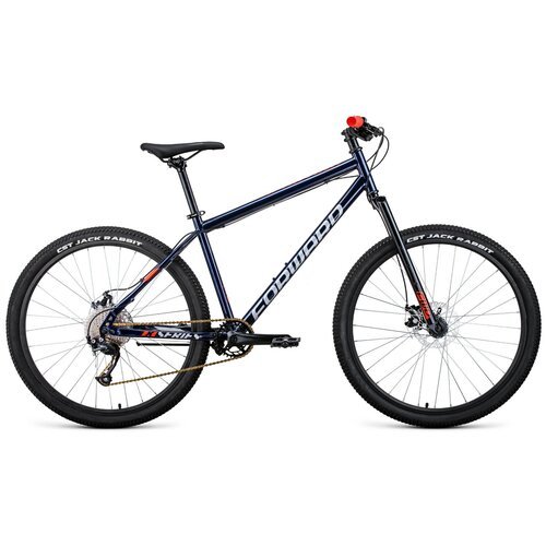 Велосипед Forward Sporting 27,5 X 2021 рост 19' темно-синий/красный