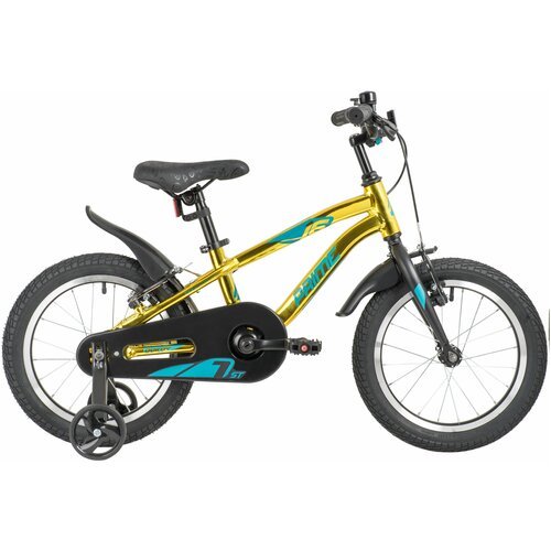 Детский велосипед Novatrack Prime 16 Al V (2020) металлик золотой 10.5' (требует финальной сборки)