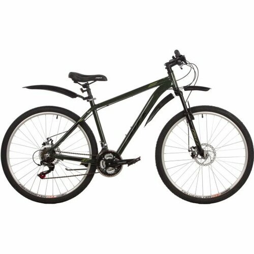 Горный велосипед Foxx 27.5' Atlantic D зеленый, размер 16' 27AHD. ATLAND.16GN2