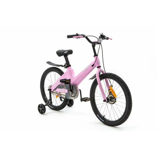 Велосипед детский 20' ROOK HOPE (магниевая рама) розовый для мальчиков и девочек от 6 до 9 лет на рост 115-140см