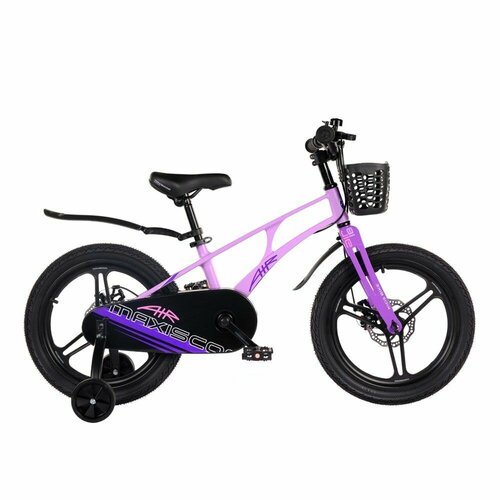 Велосипед детский Maxiscoo AIR Pro 18' Лавандовый Матовый (2024)
