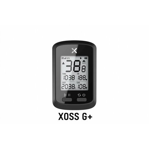 Велонавигатор XOSS G/G+ GPS ANT+ Bluetooth 5.0 (Базовый Plus)