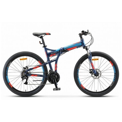 Горный (MTB) велосипед STELS Pilot 950 MD 26 V011 (2020) тёмно-синий 17.5' (требует финальной сборки)