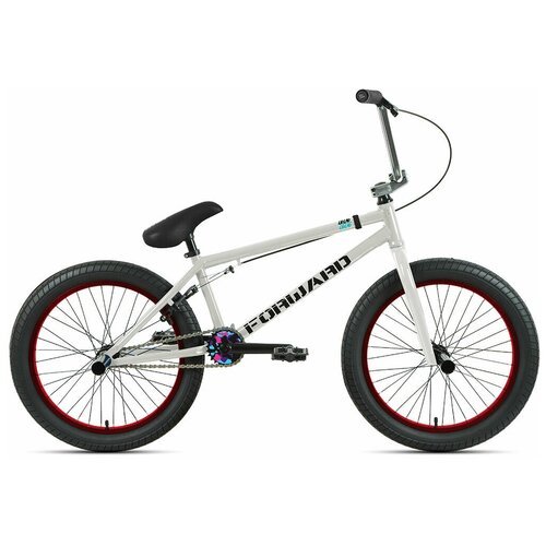 Велосипед BMX rigid FORWARD ZIGZAG 20 20' 20,75' серый RBK22FW20091 2022 г.