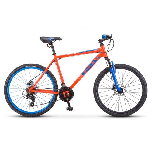 Горный (MTB) велосипед STELS Navigator 500 MD 26 F020 (2021) красный/синий 20' (требует финальной сборки)