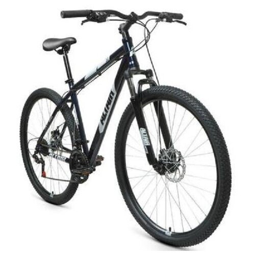 Велосипед ALTAIR AL 29 D (рост 17' 21ск.) 2020-2021, черный матовый/черный