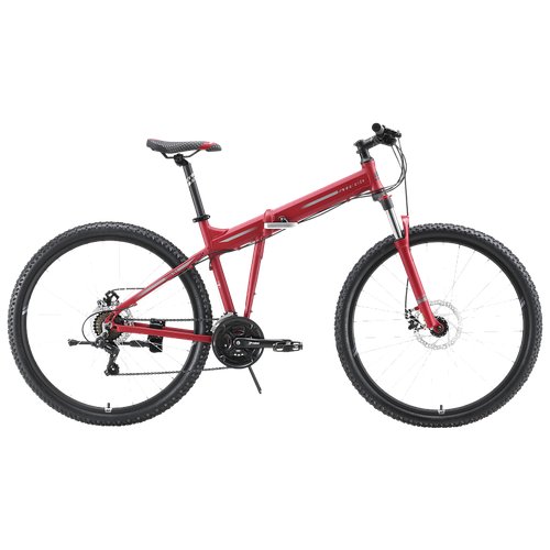 Велосипед STARK'23 COBRA 29.2 D красный/серый/черный рама 20'