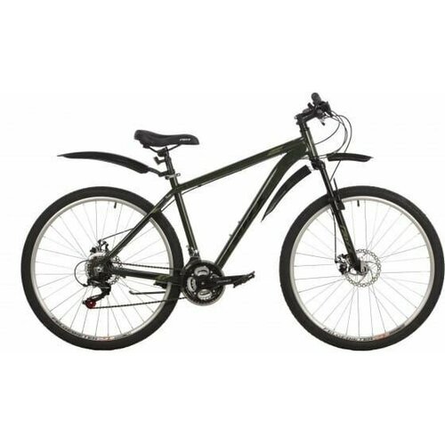 Велосипед FOXX Atlantic D 29' (29AHD.ATLAND.22BK2), рама 22', черный