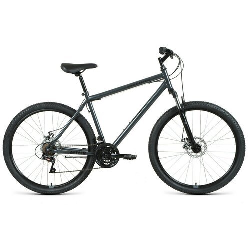Горный велосипед Altair MTB HT 27.5 2.0 Disc, год 2021, цвет Серебристый-Черный, ростовка 19