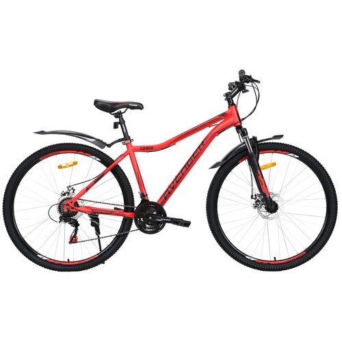 Велосипед 29' AVENGER C295D, красный/черный, 17,5