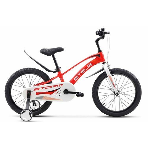 Детский велосипед Stels Storm KR 18 Z010, год 2024, цвет Красный