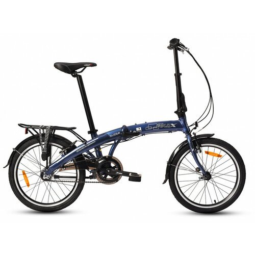 Складной велосипед Foldx FoldX Slider, год 2023, цвет Синий