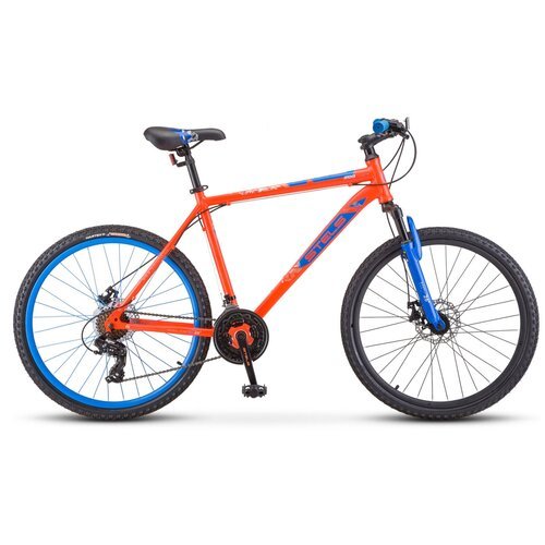 Горный велосипед Stels Navigator 500 MD F020 (2023) 16' Красно-синий (150-165 см)