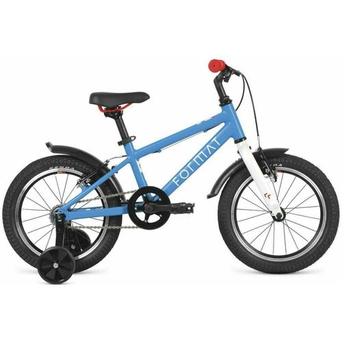 Велосипед FORMAT Kids 16, 2022, синий матовый RBK22FM16526