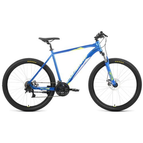 Горный велосипед Forward Apache 27,5 2.2 D (2022) 15' Сине-зеленый (141-160 см)