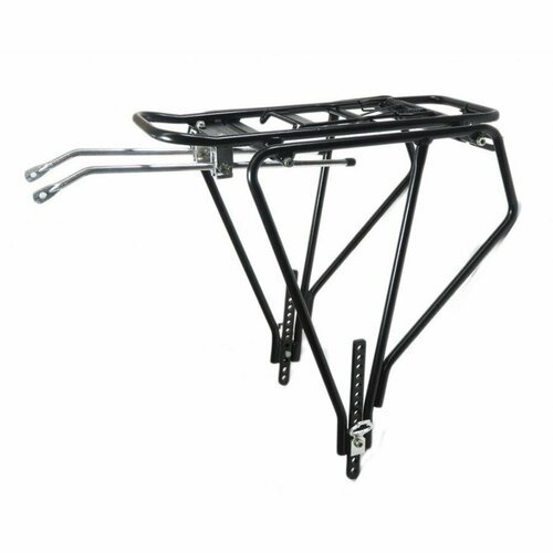 Багажник для велосипеда OSTAND CD-36X 24-29' регулируемый алюминиевый черный (6-190036)