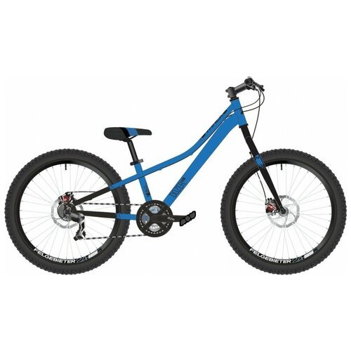 Велосипед 24 Novatrack DOZER STD (DISK) (6-ск.) Синий (рама 12) BL21