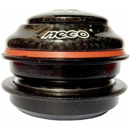 Рулевая колонка NECO H176, 1-1/8'х44х30 (5mm), полуинтегрированная, упаковка MFH-11, черная, NECO H176 1-1/8'х44х30mm