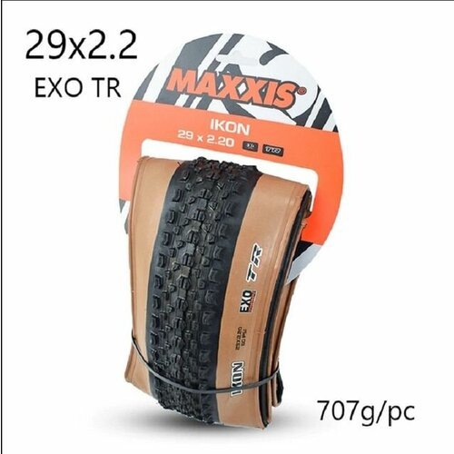 Покрышка Maxxis IKON 29 x 2.2 Складная шина коричневый бок