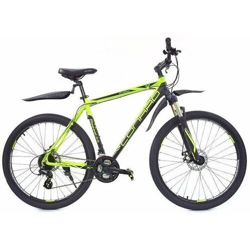Велосипед 29' CONRAD HAGEN 3.0 рама 21* MATT BLACK/GREEN