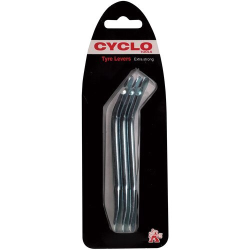 Монтировки CYCLO сталь, с крючками длинные (3шт), серебристые, 7-06014