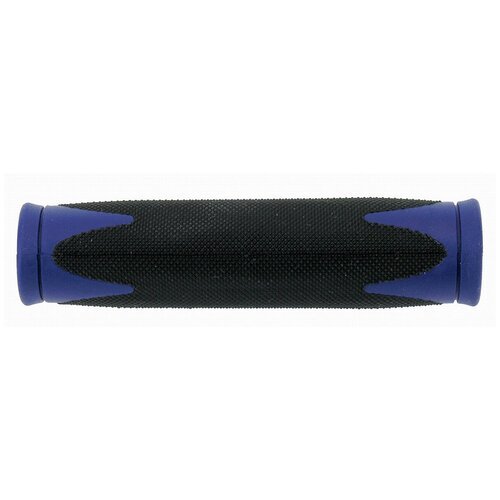 Ручки 5-410363 на руль резиновые 2-х компонентные 130мм черно-синие (на блистере) VELO