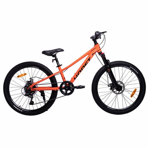 Велосипед подростковый HORST Scarto 24' рама 10,5' 2024 года оранжево-черный