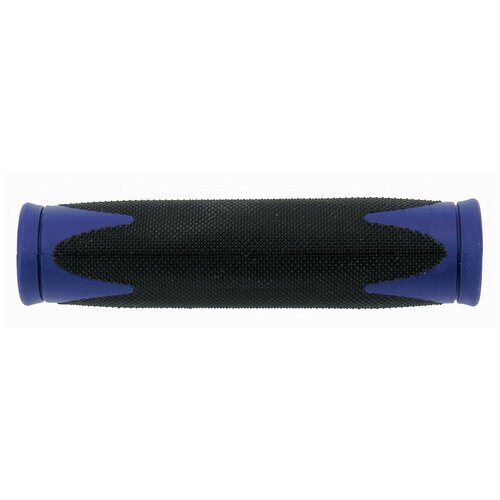 Ручки 5-410363 на руль резиновые 2-х компонентные 130мм черно-синие (на блистере) VELO