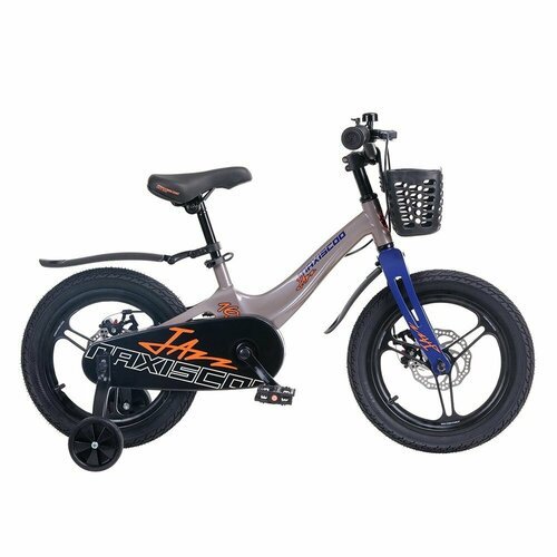 Велосипед детский Maxiscoo JAZZ Pro 16' Серый Жемчуг