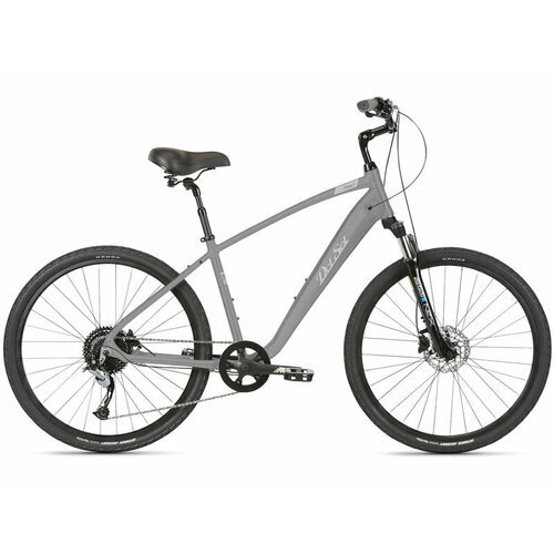 Комфортный велосипед Haro Lxi Flow 3 27.5, год 2021, цвет Серебристый, ростовка 17