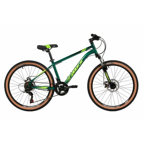 Велосипед горный хардтейл Foxx Caiman 24' 12' зеленый 24SHD. CAIMAN.12GN4 2024